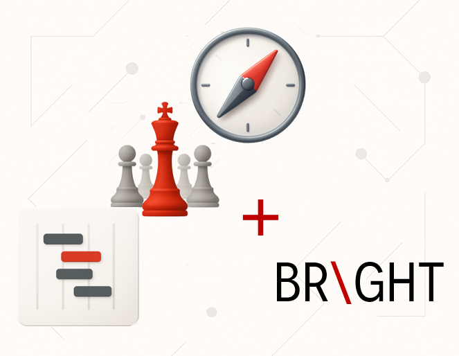 Lagenstructuur Bright Insights Project- en Transitiemanagement