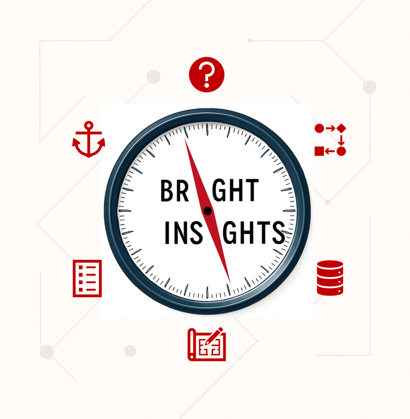 Bright Insights Kompas met 6 stappen